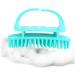 Seaesfoufu 2-in-1 Silicone Shampoo Brush for Women | Scalp Massager & Hair Cleaning Tool | Blue 10.5x7x5.5cm - Ideal for Healthy Hair & Relaxing Scalp Care - Buy Online on GoSupps.com