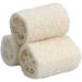 Vktech Natural Loofah Shower Sponge Scrubber - 3 Pcs Large Size - Buy Online on GoSupps.com