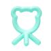 Floatofly silicone-baby tooth piocese baby bite ring shape biting festival 3-12 months silicone-nibble bite ring for newborns infants education baby toddler sucking green unit size needs