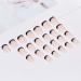 RikView French Tip Oval Fake Nails - Glossy Black Acrylic False Nails with Full Cover Design - Buy Online on GoSupps.com