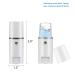 Portable Nano Facial Mister - Mini Face Mist Sprayer for Eyelash Extensions - Cool Facial Steamer in White - Buy Online on GoSupps.com