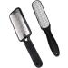 Lurrose Pedicure Foot File - 2 Piece Stainless Steel Foot Scrubber for Hard Skin Removal on Wet & Dry Feet - Perfect for Smooth Feet - Buy Online on GoSupps.com