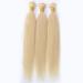 SeraphicWig Blonde Brazilian Human Hair Weft - Silky Straight 14 Bundle (100g) for Women - Color 613 - Buy Online on GoSupps.com