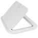 Five Oceans Boat Hatch, Marine Access Hatch, Boat Hatch Lids, Locking Slam Latch System, Off-White 15 11/16" x 12 7/8"