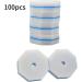 Qtynudy 100PCS Counts Strong Cleaning Material Rich Foam Disposable Toilet Bowl Refills Pads for RV Home Easy Install High Guality - Buy Online on GoSupps.com