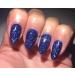 Bluesky Blue Glitter Sparkle BLZ13 Diamond Storm Nail Gel Polish UV LED Soak Off 10ml - Buy Online on GoSupps.com