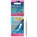 Piksters Interdental Brush - Size 0 Silver 0.35mm, 100 Brushes in 10 Packs - Buy Online on GoSupps.com