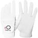 Lovmead golf gloves men for left hand 1 piece all-weather microfiber microfiber rain grip golf glove right-handed glove right-handed gray black blue soft comfort fit size S m ml l xl white m-l left