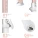 Mini Cordless Curling Iron - 2 in 1 USB Rechargeable Ceramic Hair Curler & Straightener for Travel - 30W Wet & Dry Hair Styling Tool - Buy Online on GoSupps.com