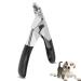 FDIT PET nail scissors CAT Claw Scissors Nail -knobs Claw Clamps Practical nail cutting tool for dogs and cats PET Salon (black)