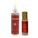 Fragrance Perfume Mist INSPI 4 floz + Oil Bacarrat Rogue 540 Parfum Roll On Body Oil unisex (12ml) (Pack of 2)