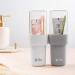 Cabilock Portable Travel Toothbrush Mug - White Plastic | Ideal for International Shipping - Buy Online on GoSupps.com