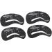 Beavorty 72 Pcs 6 Sets Tool Eyebrow Shape Stencil Eyebrow Template Stencils Eyebrow Card Card Unibrow - Buy Online on GoSupps.com