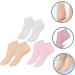 Beatifufu 3 Pairs Moisturizing Socks Heel Socks Spa Socks Foot Socks Non Socks Cracked Heel Repair Aloe Socks Foot Lotion Foot Moisturizer for Dry Cracked Feet Soft Miss Sebs Silicone Socks - Buy Online on GoSupps.com
