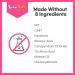 Kids Strawberry Foam Toothpaste - Low-Fluoride Anti-Cavity Formula for U-Shape Toothbrush, 45ml - Buy Online on GoSupps.com