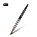 Aokitec 100% Kolinsky Acrylic Nail Brush #12 - Oval Crimped Sable Wood Nail Art Brush for Acrylic Application - Manicure Tool in Black - Buy Online on GoSupps.com