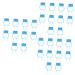 DOITOOL 30 Pcs Nose Correction Clip Plastic Clips Nose Piece Kit Nursing Accessories Bleed Stop Bloody Nose Stoppers Nose Nasal Stopper Clips Fixing Nose Clip Nose Plug Fixing Nose Plug Sky-blue-1x3pcs 6.5X4CMx3pcs