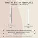 Haley's Re-define Precision Brow Pen in Medium Brown - 2-in-1 Liquid Brow Pencil for Long-lasting Definition and Hold | Water and Sweat Resistant | Highly Pigmented Matte Finish | Cruelty-Free - Buy Online on GoSupps.com