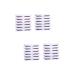 Beavorty 24 Pairs Glitter Eyeliner Beauty Tools + Accessories Single Side Eyelid Decal Eyeliner Stickers Miss