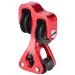 Tihebeyan Archery Cable Slide, Aluminium Alloy Bow Splitter Compound Archery Roller Glide Shooting Hunting Archery Glide Separator Red