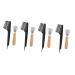 FRCOLOR 4 Sets Brush Cleaning Tool Hair Cleaning Rake Hair Curling Tools Hairbrush for Curly Hair Garden Brush Cleaner Epilator Comb Hair Remover Metallic Line Eucalyptus Pet
