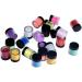 18 Colors Acrylic Nail Art Tips UV Gel Powder Dust Design Decoration 3D DIY Decoration Set - Buy Online on GoSupps.com