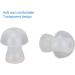 Silicone Ear Tips - Washable Transparent Replacement for Pocket (M) | International Shipping Available - Buy Online on GoSupps.com