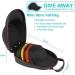 Glamgen Hard Hat Case with Adjustable Shoulder Strap - Hat Carrier Travel Case with 6 Baseball Caps for Women and Men - Buy Online on GoSupps.com