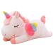 Kekeso Stuffed Unicorn Animal Plush Toys Soft Cuddle Pillow Doll Cartoon Unicorn Plush Gifts for Boys Girls (White 25cm/9.84inch) 25cm/9.84inch White