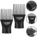 FRCOLOR 2pcs Blower Dryer Comb Attachment Hair Styling Accessories - Hair Dryer Concentrator Nozzle for Straightening Wavy Curly Hair - Buy Online on GoSupps.com