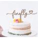 zxyxka Rose Gold Finally Cake Topper Wedding Anniversary Engagement Bridal Shower Cake Decoration - Buy Online on GoSupps.com