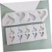COLLBATH 2pcs Baking Mold/Cake Mold Lollipop Chocolate DIY Candy Mould Sucker Jelly Shaped Maker Fudge Heart Cake Mold Heart-Shaped Heart Silicone Lollipop molds White - Buy Online on GoSupps.com