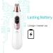 QINERSAW Blackhead Remover Pore Vacuum Electric Facial Pore Cleaner 3 Modes Blackhead Pimple Extractor Kit with 4 Suction Heads & Ergonomics Handle for Facial Skin - Buy Online on GoSupps.com