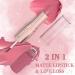 3Pcs Set: EVPCT 2 In 1 Deep Red Matte Lipstick & Long Lasting Liquid Lip Gloss for Women - Vegan, Waterproof, 24 Hour Wear - Red Rose, Nude Pink, Matte Mate - Buy Online on GoSupps.com