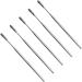 MARMERDO 5pcs Tweezer Kit - Ear Cleaning Tools Earwax Removal Kit with Rotation Spring - Silver Ear Pick Stick Scraper for Effective Cleaning - Buy Online on GoSupps.com