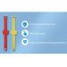 UISI Silicone Bracelet - Disposable Portable Hand Sanitizer Wristband (Clear Pink) - Ideal for Adults and Children - Buy Online on GoSupps.com