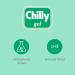 Buy 12x Chilly Gel Intimate Cleaning Gel - Natural Menthol | pH 5 | 200ml + Italian Gourmet Polpa 400g | Clinically Tested Hygiene - Buy Online on GoSupps.com