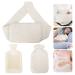 Gobesty heat bottle belts 3 in 1 heat bottle belt 1l high end imitation rabbit hair heating belt extremely fluffy wearable heat bottle belt for the neck and shoulder back legs