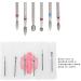 Nail Drill Bits Ceramic Nail Mill Bits Professional Remove Gel Acrylic Cuticle Diamond Tungsten Carbide Tools for Nail Beautify Polishing Clear Care Manicure Pedicure(JG#9) - Buy Online on GoSupps.com