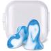 Flents Protechs Reusable Ear Plugs for Sleeping - NRR 28 Blue - 10 Pairs with Case - Made in the USA - Buy Online on GoSupps.com