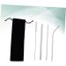 Buy SOLUSTRE 8 Pcs Stainless Steel Drinking Pipettes - Set of 2 Silver & 2 Stainless Steel for Precision Dispensing | International Shipping Available - Buy Online on GoSupps.com