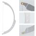 Eyebrow Marker Ruler Brow Mapping Tool Microblading Line Marker Ruler Mapping Eyebrow Ruler Eyebrow Mapping String Tool Ruler Makeup Eyebrow Measuring Tool With 10pcs Thread Silver - Buy Online on GoSupps.com