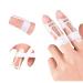 ALisasin Finger Straightener Splint Joint Support Brace Knuckle Recovery Rehabilitation Exercise Finger Joints Training Orthosis Finger Support Protector(5 sets)