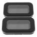 POPETPOP Palette de Fards Paupi res Magn tique Vide 2 Pi ces Bo te de Rangement Compacte pour Cosm tiques Miroir pour Voyage et Maquillage DIY Noir Magn tique