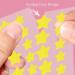 Shocking Yellow Stars + Hearts Pimple Patches - 72 Count Acne Spot Dots | Hydrocolloid with Niacinamide & Tea Tree Oil for All Skin Types - Buy Online on GoSupps.com