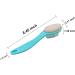 Exfoliating Foot Stone Brush with Pumice | Shower Scrubber Set (2PCS Blue) - Buy Online on GoSupps.com