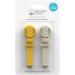 Matchstick Monkey Teether & Gel Applicator Bundle - Gigi Giraffe Design | BPA-Free Silicone | Includes 1 Animal Teether + 2 Soother Clips | Easy-to-Grip Design | Antimicrobial | 3 Months - Buy Online on GoSupps.com