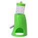 Hypeety Hamster Cage Drinking Water Bottle Parrot Mice Rat Gerbils Water Feeder Bowl (2.8 oz) 1Pcs Random Color (80ML+BASE)
