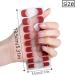 Semi Cured Gel Nails Stickers Full Wrap Nails Polish Strips French Style Gel Nail Strips Gradient Nail Wraps for Women JK333 - Buy Online on GoSupps.com