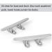 KAHACIYO Boat Cleat Open Base 4/5 inch | 316 Stainless Steel Dock Cleat with Installation Accessories - Buy Online on GoSupps.com